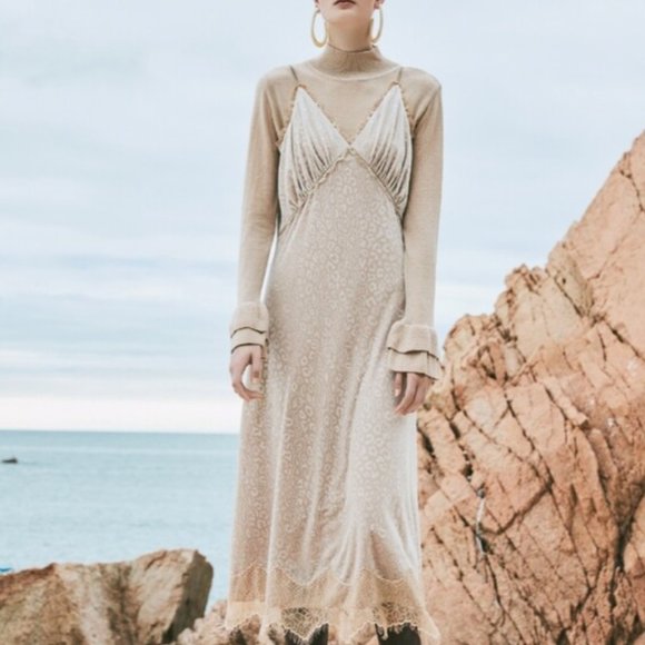 Midi-Slip Dress NWT - Picture 1 of 5